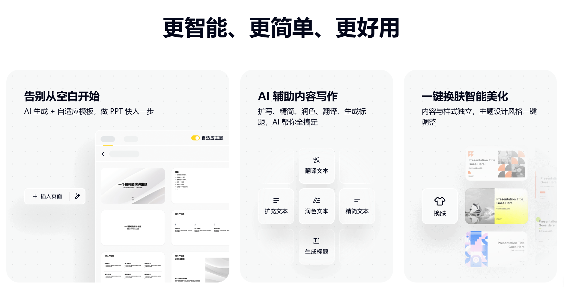 咔片PPT：AI生成PPT如何